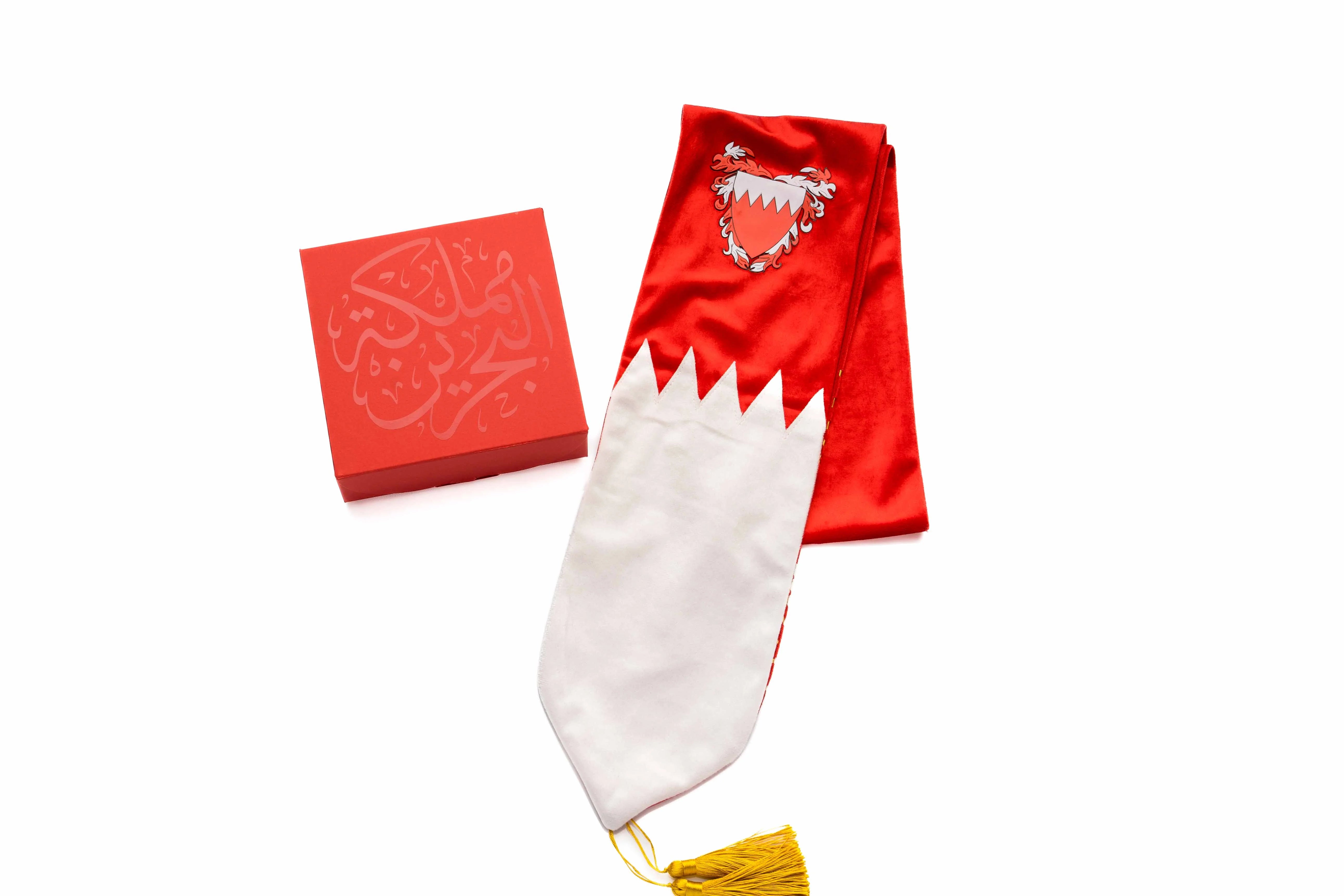 Rovatti Scarf Bahrain National Day Red