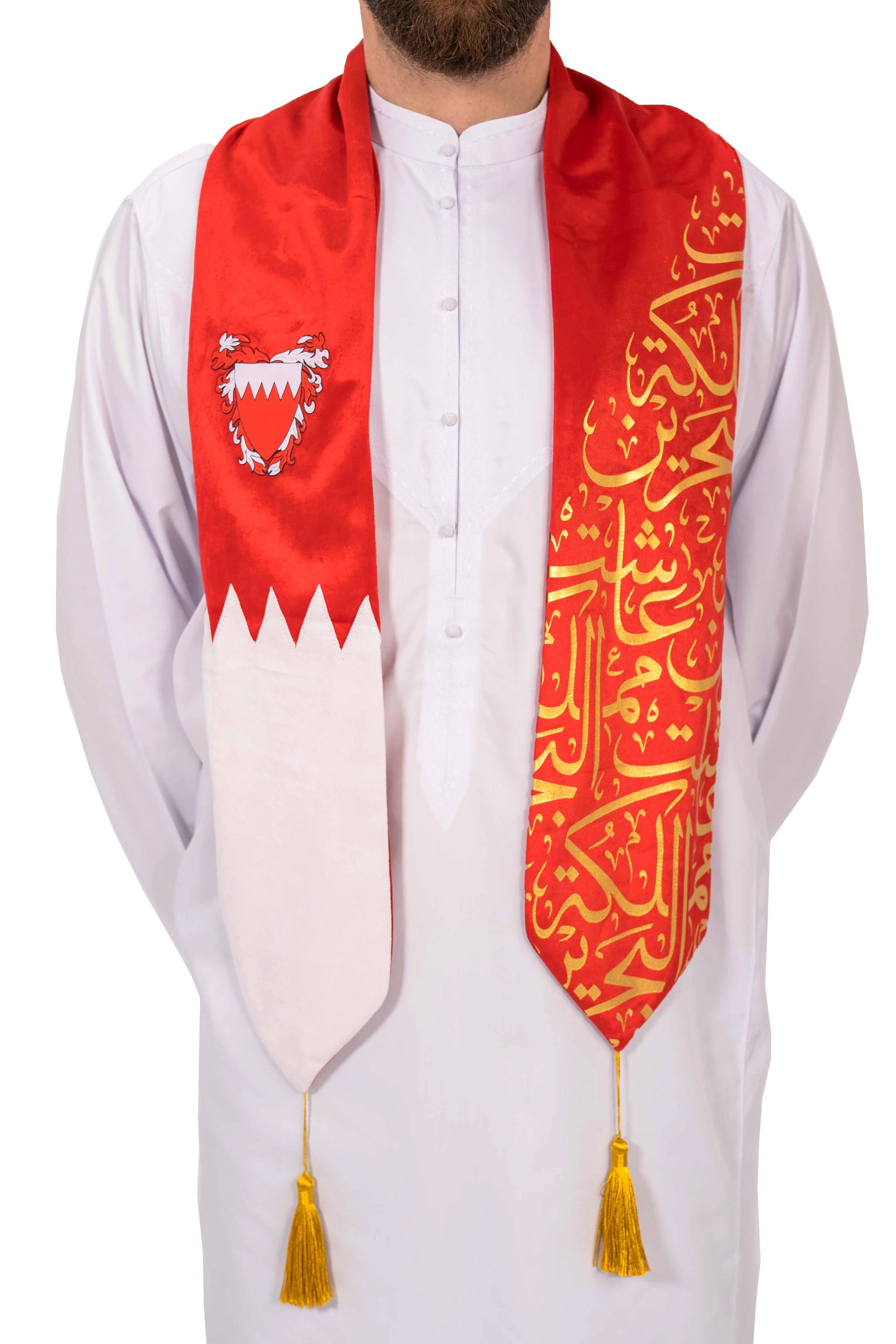 Rovatti Scarf Bahrain National Day Red